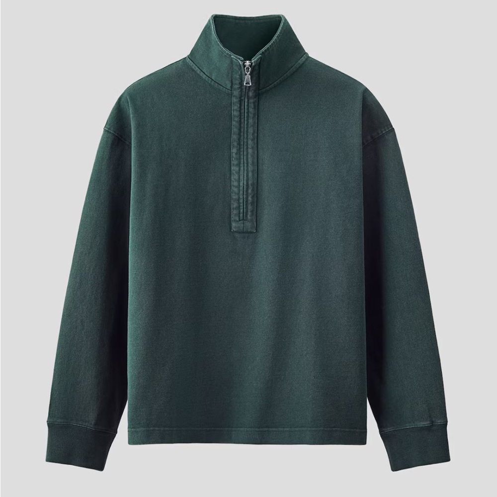 H&M Atelier Half-Zip Sweatshirt (XL)